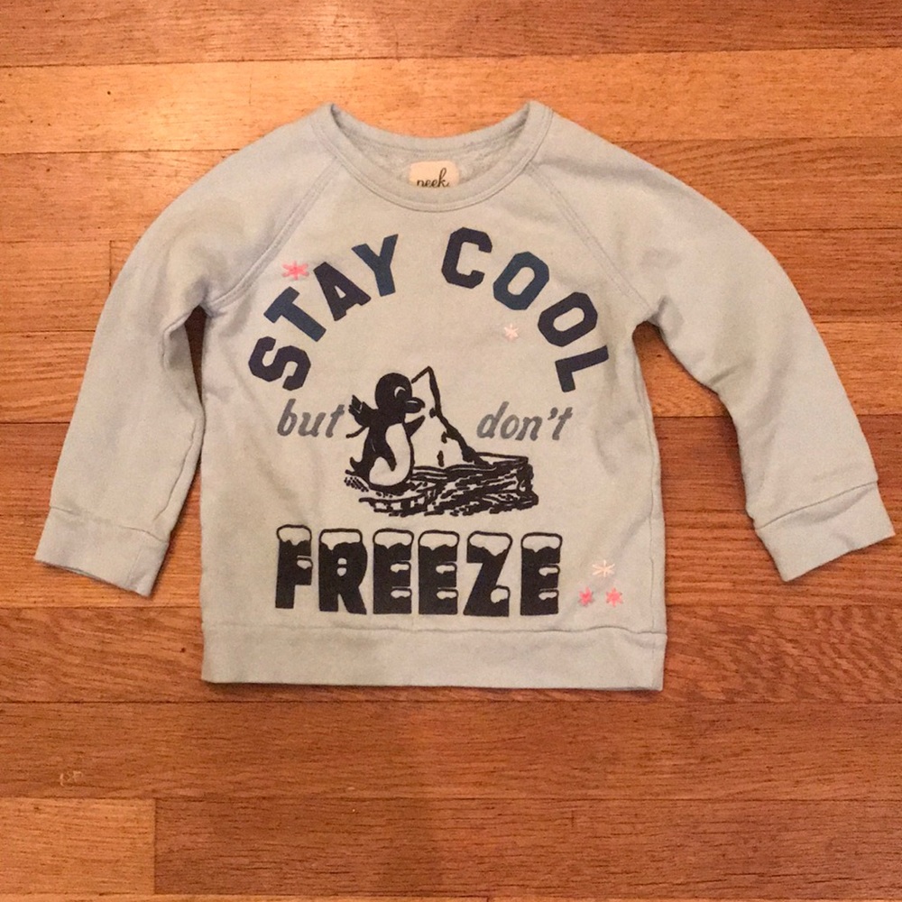 Baby girls Peek sweatshirt